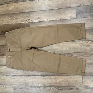 American Eagle Outfitters Tan Chinos Slim Fit Flex Cotton Twill